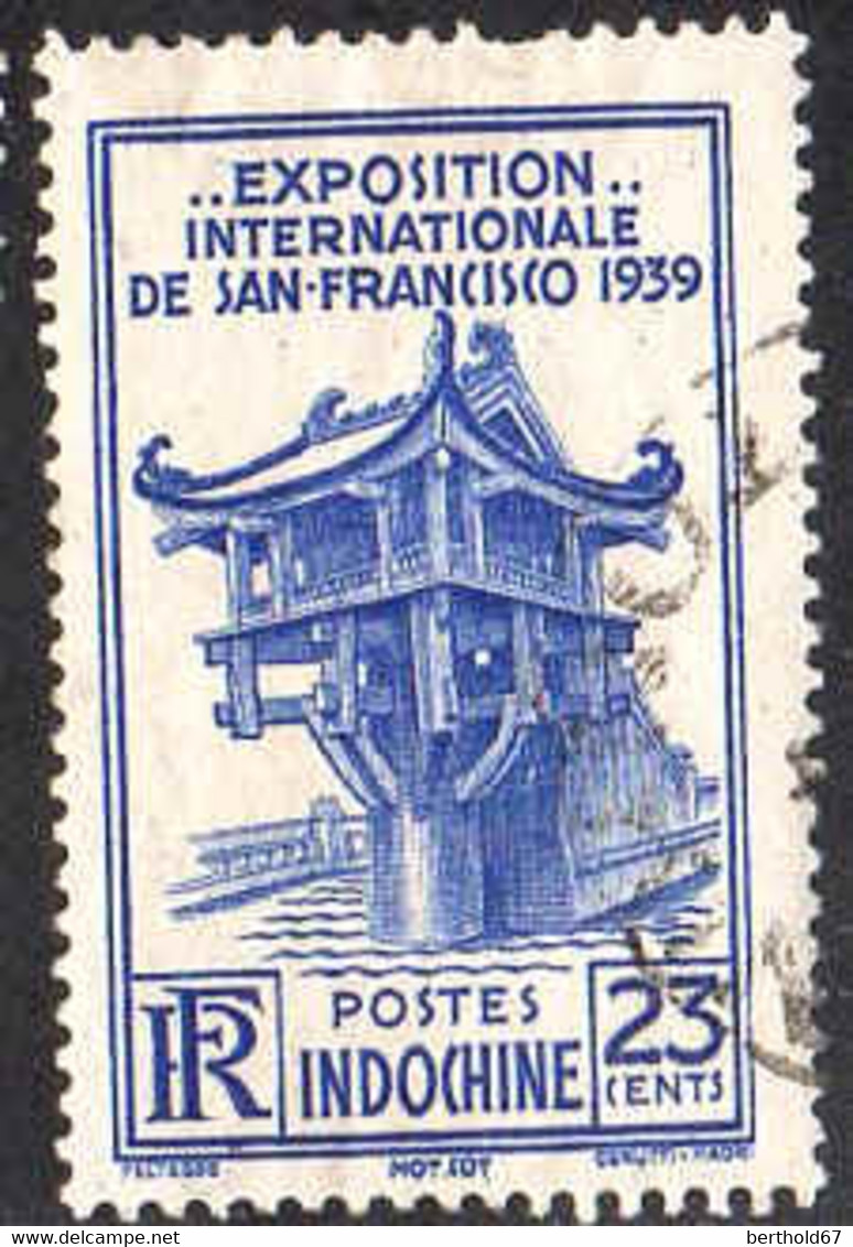 Indochine Poste Obl Yv:207 Mi:242 Exposition Internationale De San-Francisco (cachet Rond) - Used Stamps