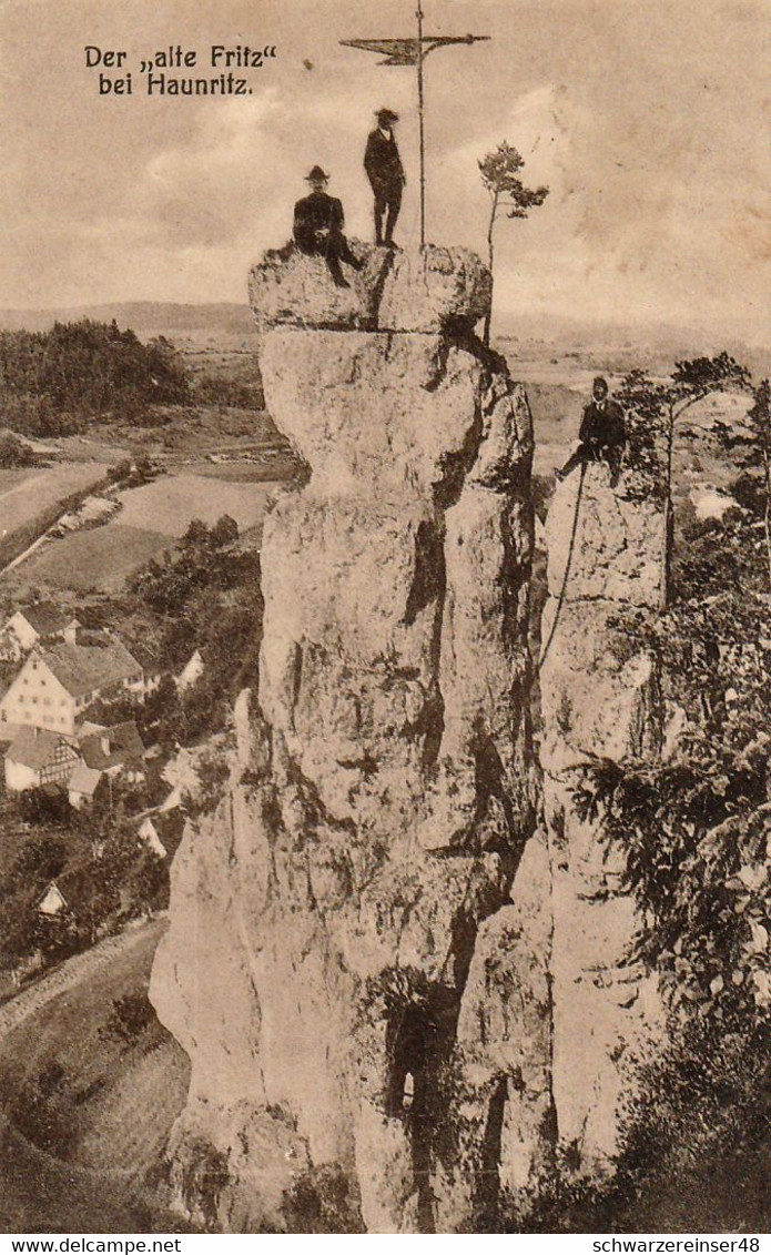 Ansichtskarte Von "alten Fritz"    Bei Haunritz /Sulzbach-Rosenberg, Gelaufen 1925 - Sulzbach-Rosenberg