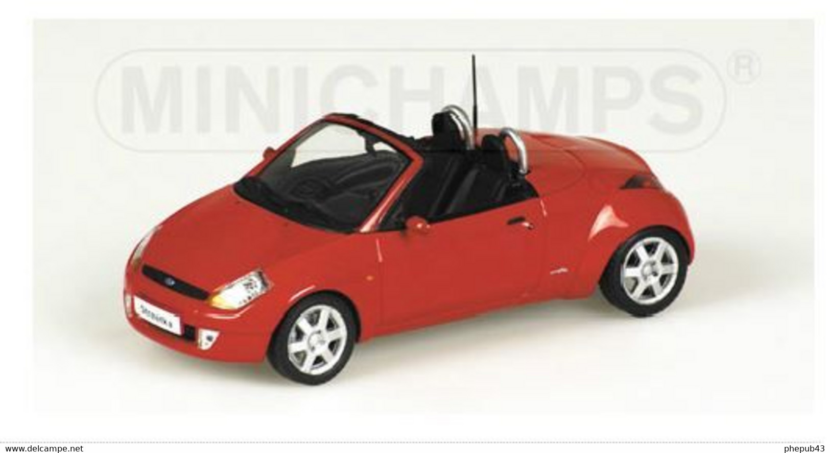 Ford Street Ka - 2003 - Red - Minichamps - Minichamps