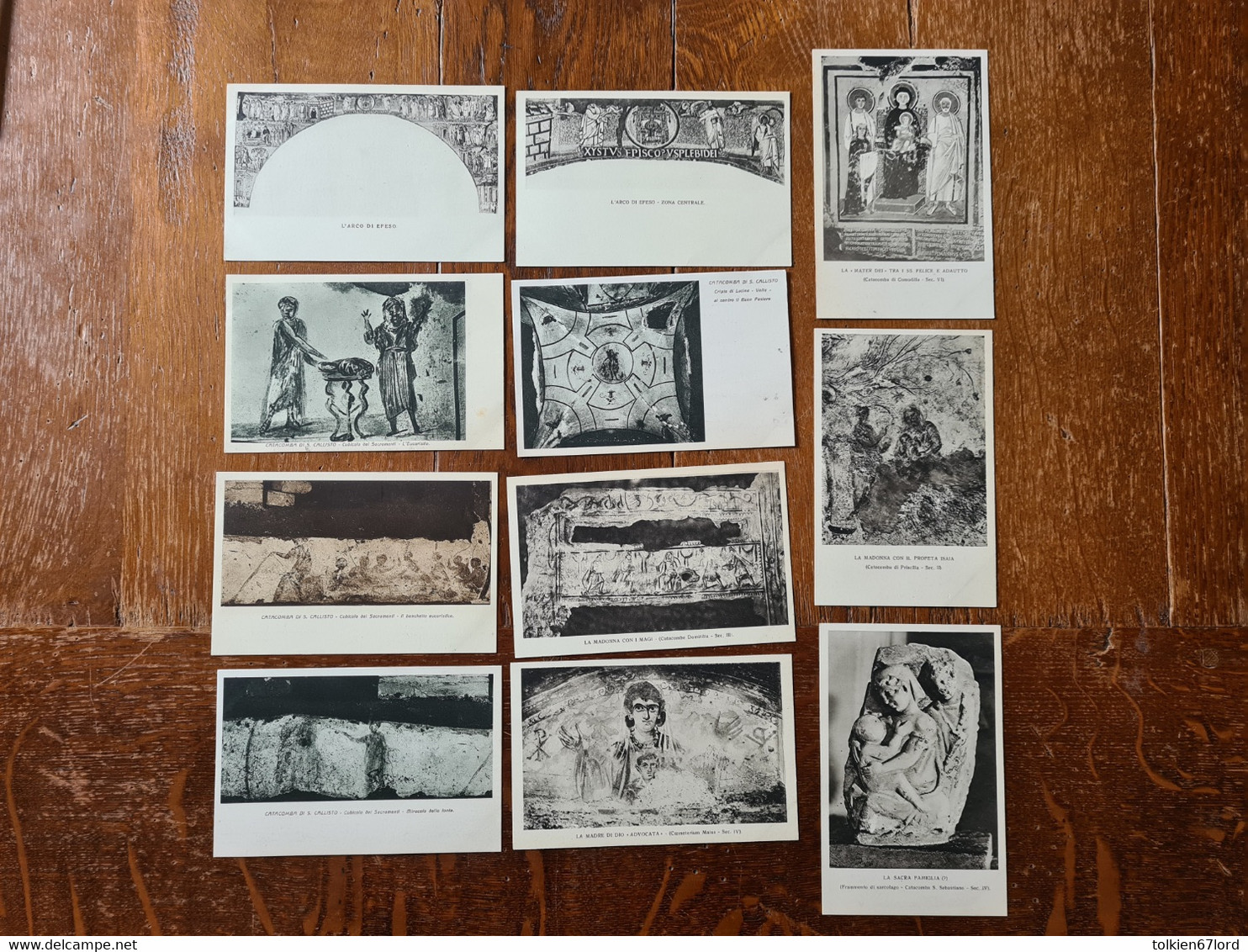 ROMA (Rome) CATACOMBE DI S.CALLISTO (Callixte) Lot De 39 Cartes - Collections & Lots