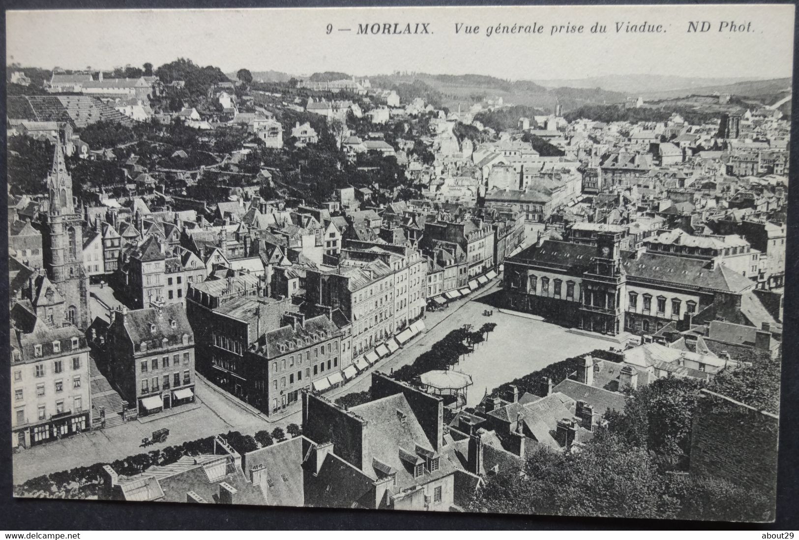 CPA 29 MORLAIX - Vue Générale Prise Du Viaduc - ND 9 - Réf. E 286 - Morlaix