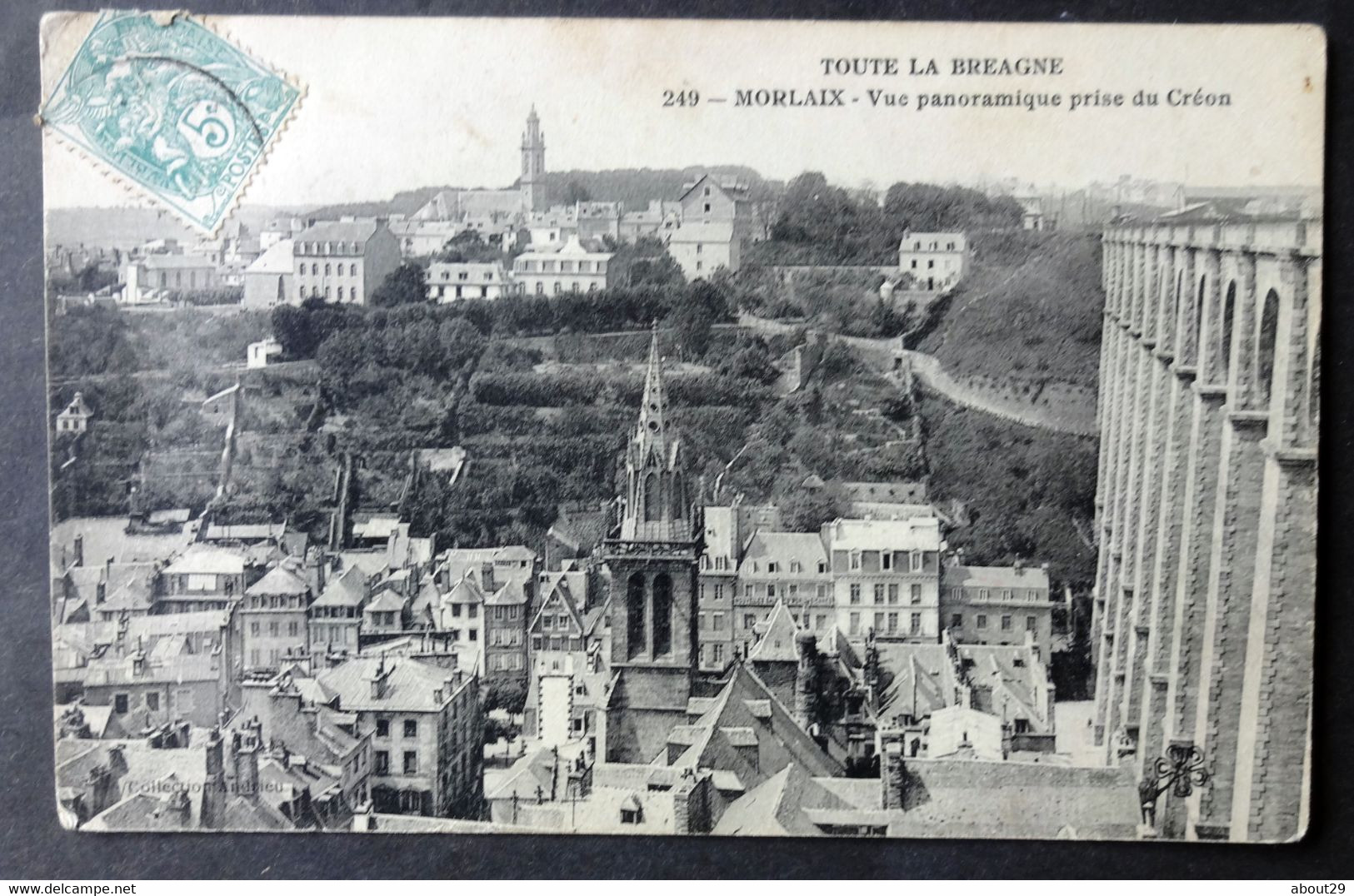 CPA 29 MORLAIX - Vue Panoramique Prise Du Créon - Andrieu 249 - Réf. R 157 - Morlaix