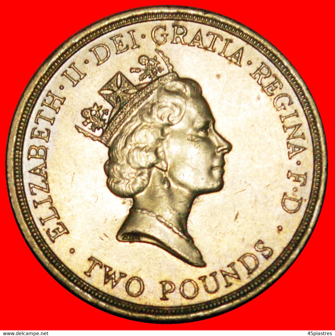 • THISTLE: GREAT BRITAIN ★ 2 POUNDS 1986! LOW START ★ NO RESERVE! - Maundy Sets & Gedenkmünzen