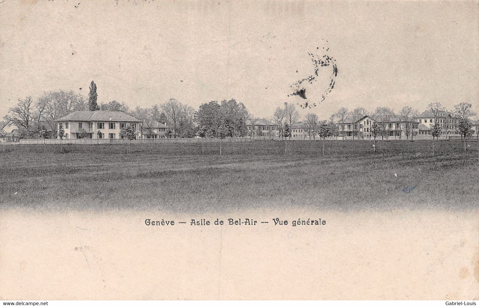 Genève Asile Bel-Air - Vue Générale - Hopital Psychiatrique - Psychiatrie - Genève