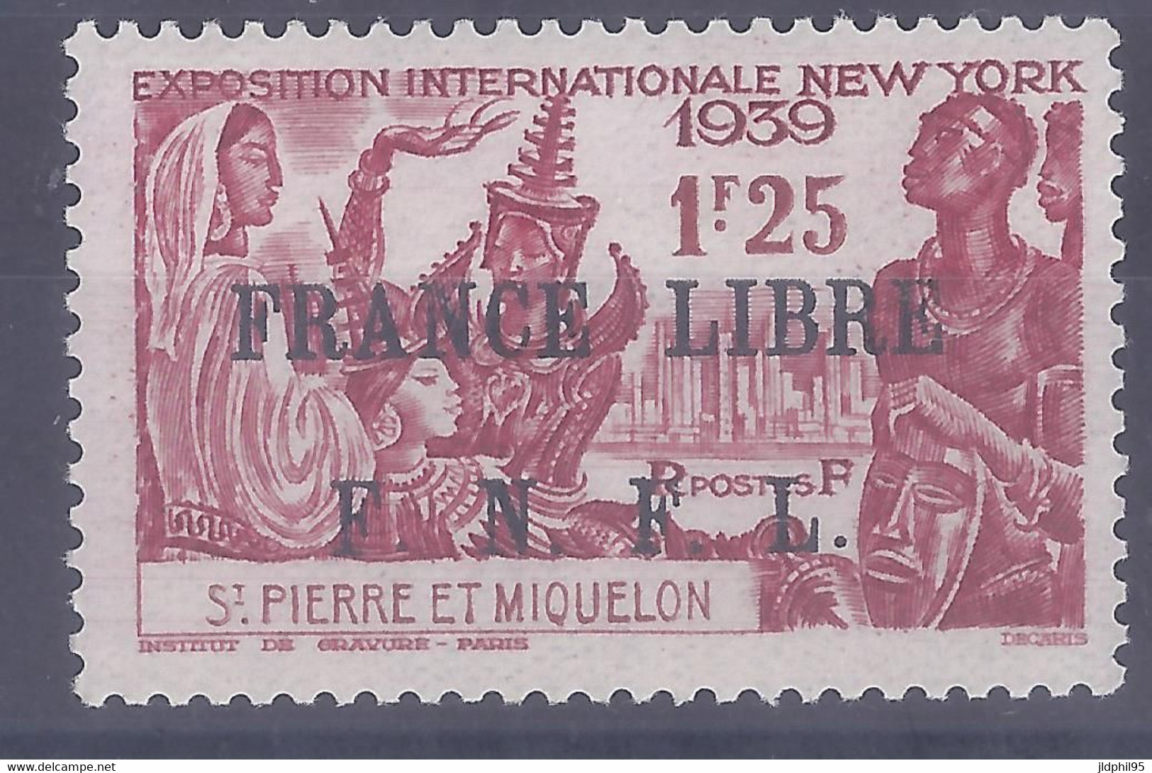 COLONIES  FRANÇAISES - St Pierre & Miquelon - N° 281** - Ongebruikt