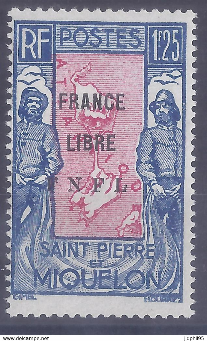 COLONIES  FRANÇAISES - St Pierre & Miquelon - N° 287** - Neufs