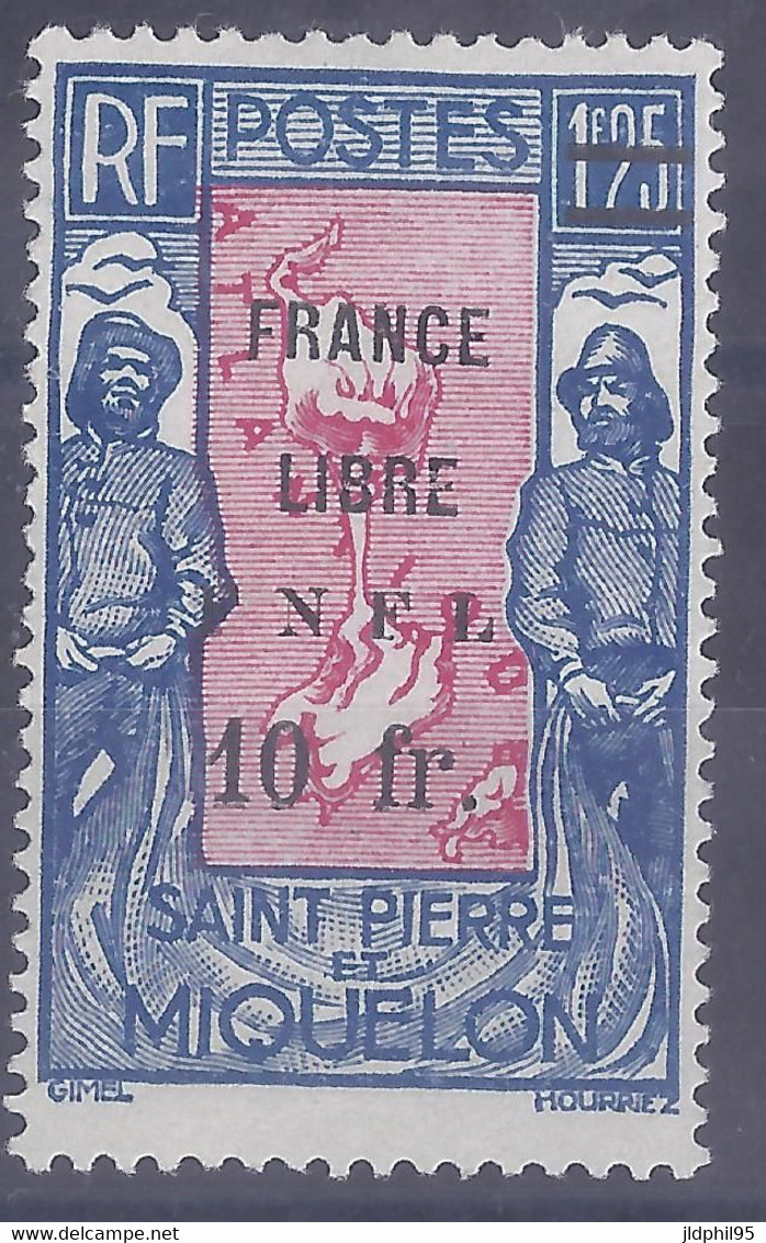 COLONIES  FRANÇAISES - St Pierre & Miquelon - N° 289** - Nuevos