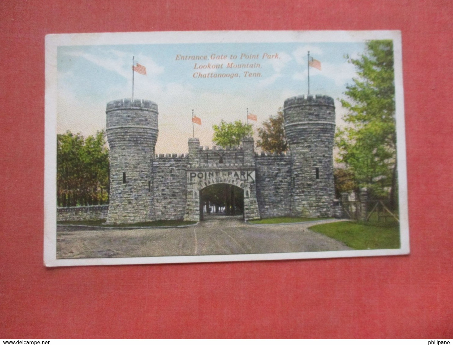 Entrance Gate To Point Park    Chattanooga Tennessee > Chattanooga    Ref  5009 - Chattanooga