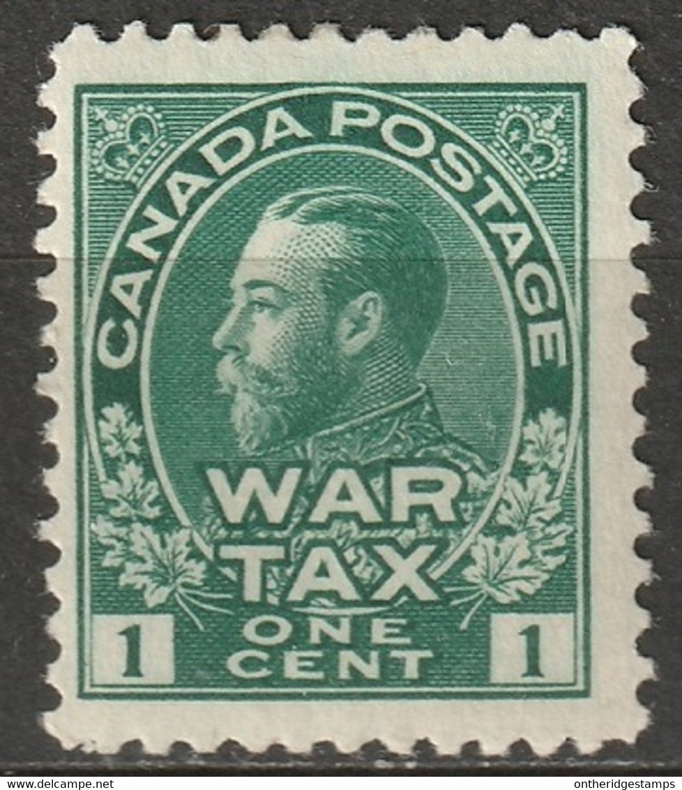 Canada 1915 Sc MR1  War Tax MLH* - Impôts De Guerre