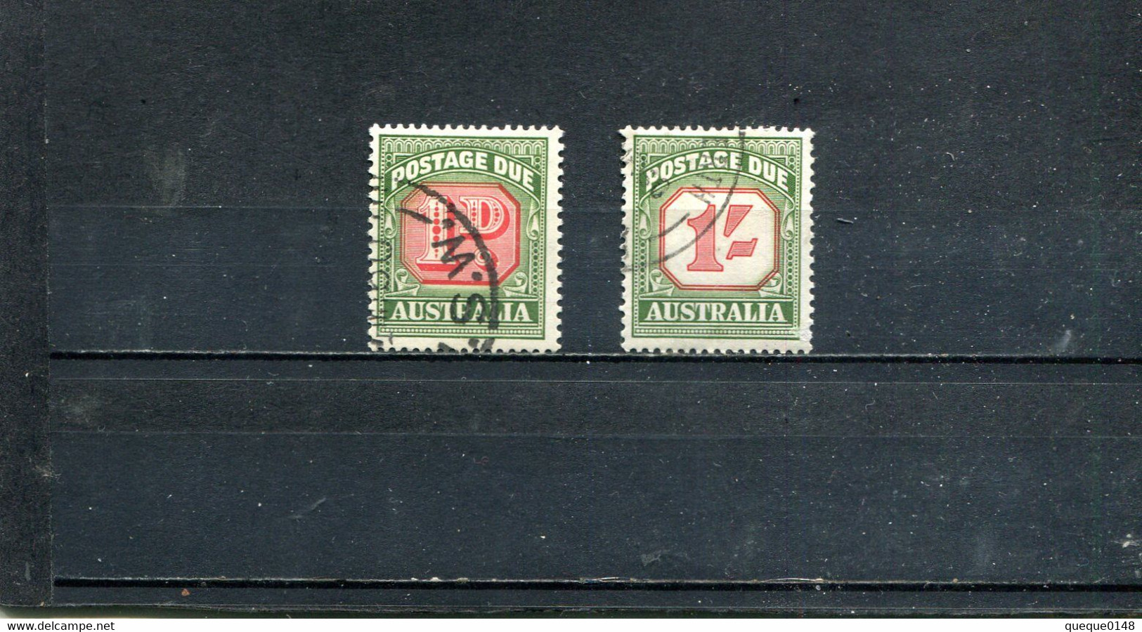 Australie 1958-60 Yt 74 81 - Postage Due