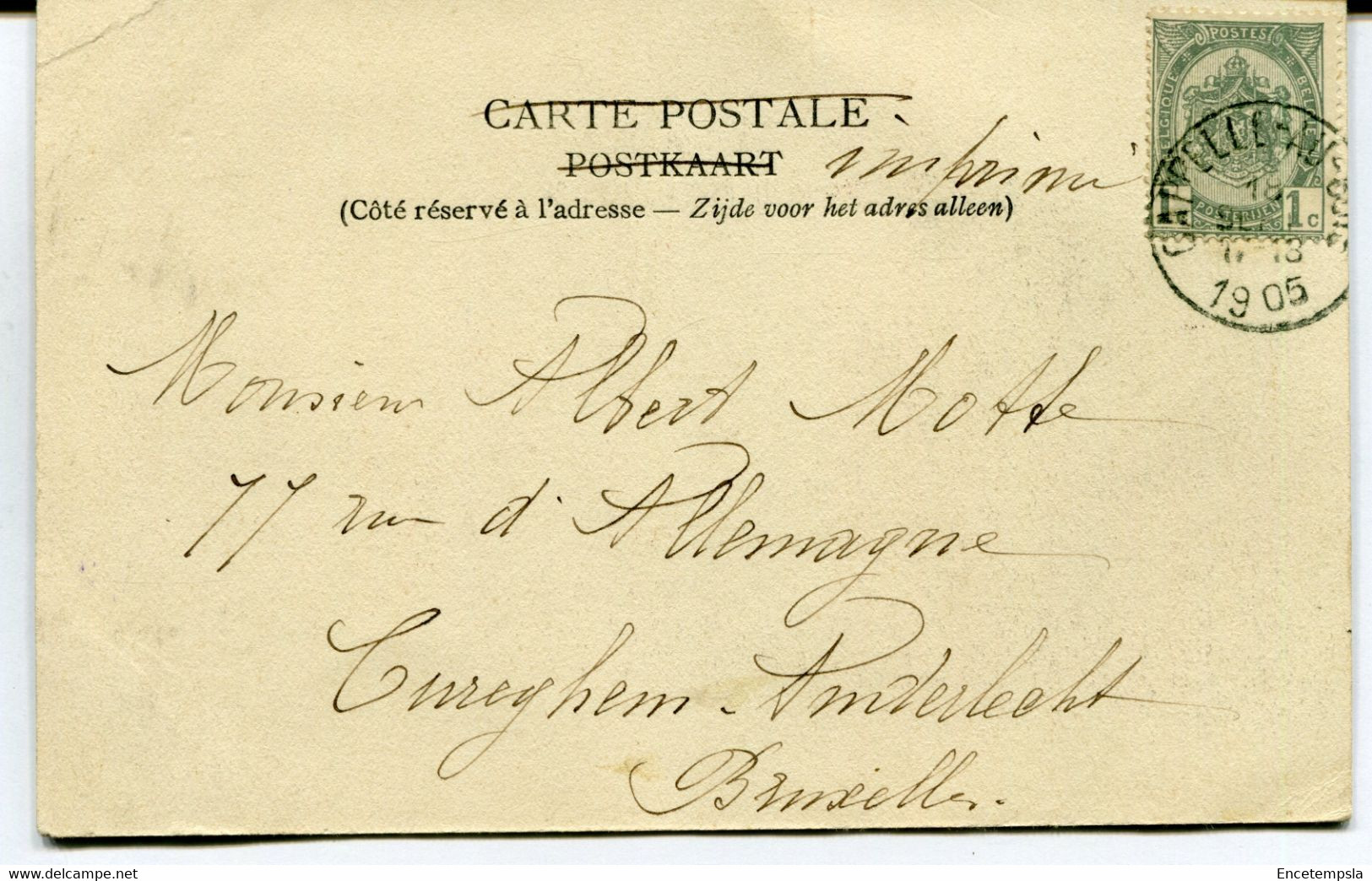 CPA - Carte Postale  - Belgique - Cappellen Op Den Bosch - Pensionnat Bémus - 1905 (AT17380) - Kapelle-op-den-Bos