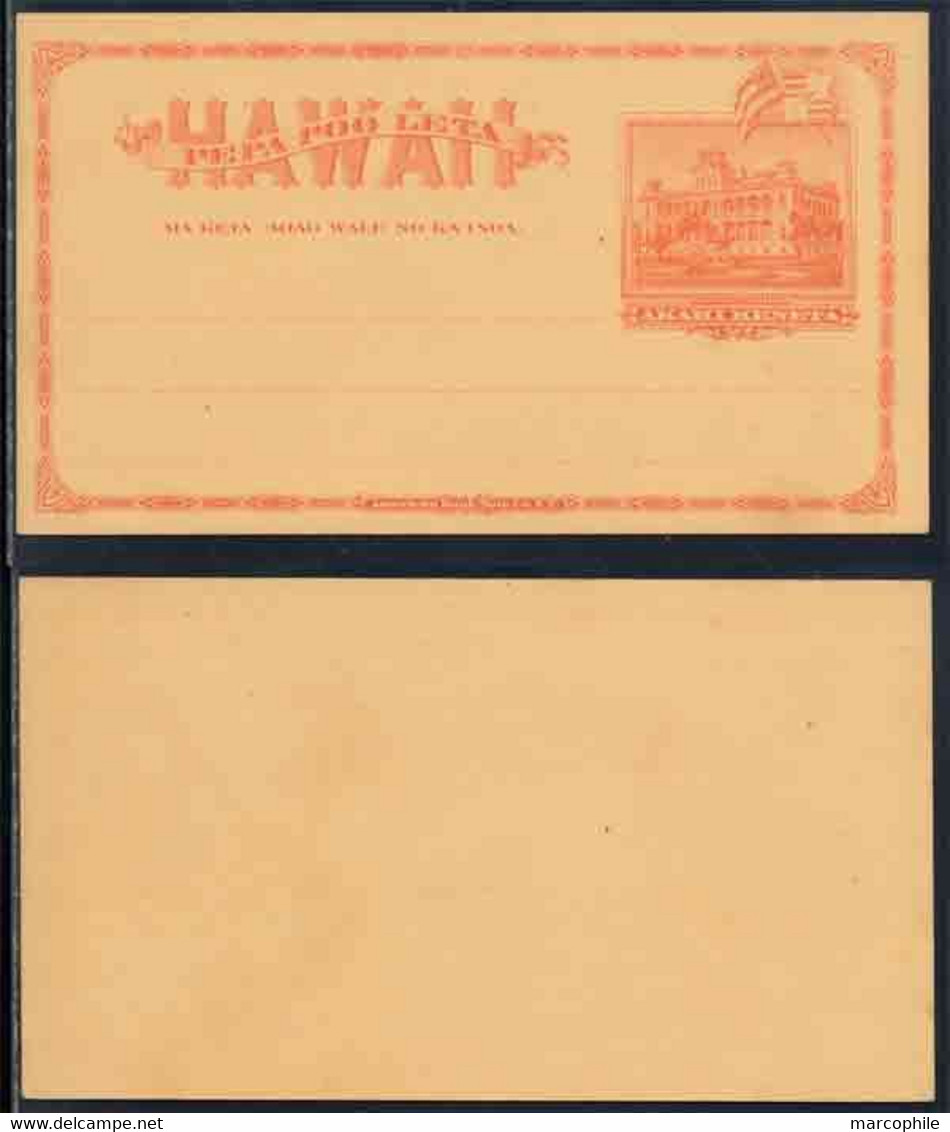 USA - HAWAII / ENTIER POSTAL ANCIEN (ref 8411) - Hawaii