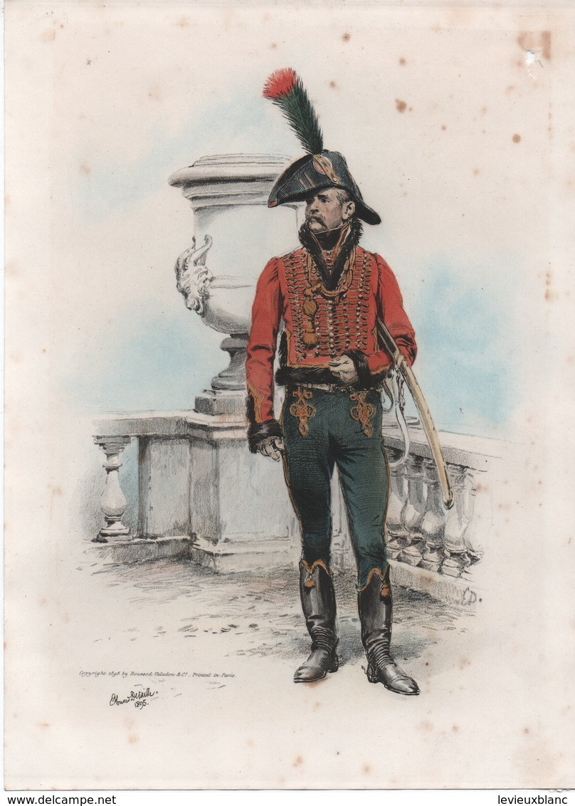 Gravure Militaire/ Soldat Du 1er Empire/ Edouard DETAILLE/Boussod Valadon & Cie/ 1895           GRAV315b - Estampes & Gravures