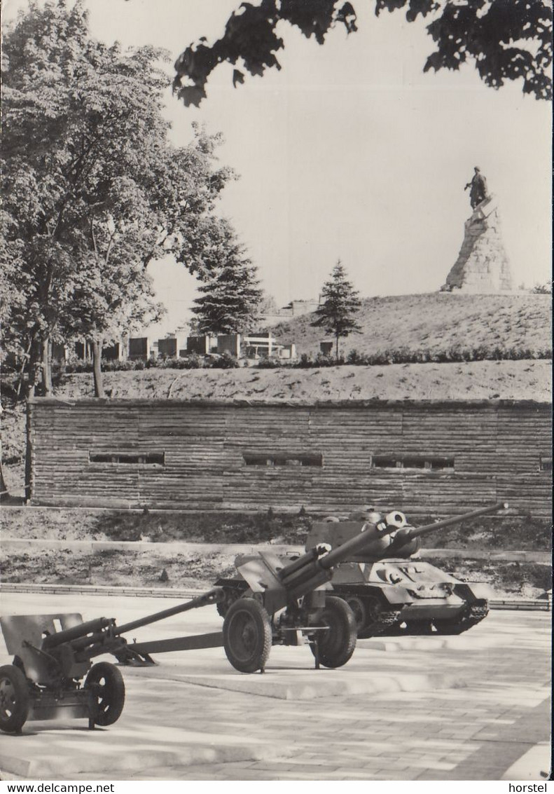 D-15306 Seelow -  Ansichten - Gedenkstätte - Panzer - Geschütze ( Echt Foto) - Seelow