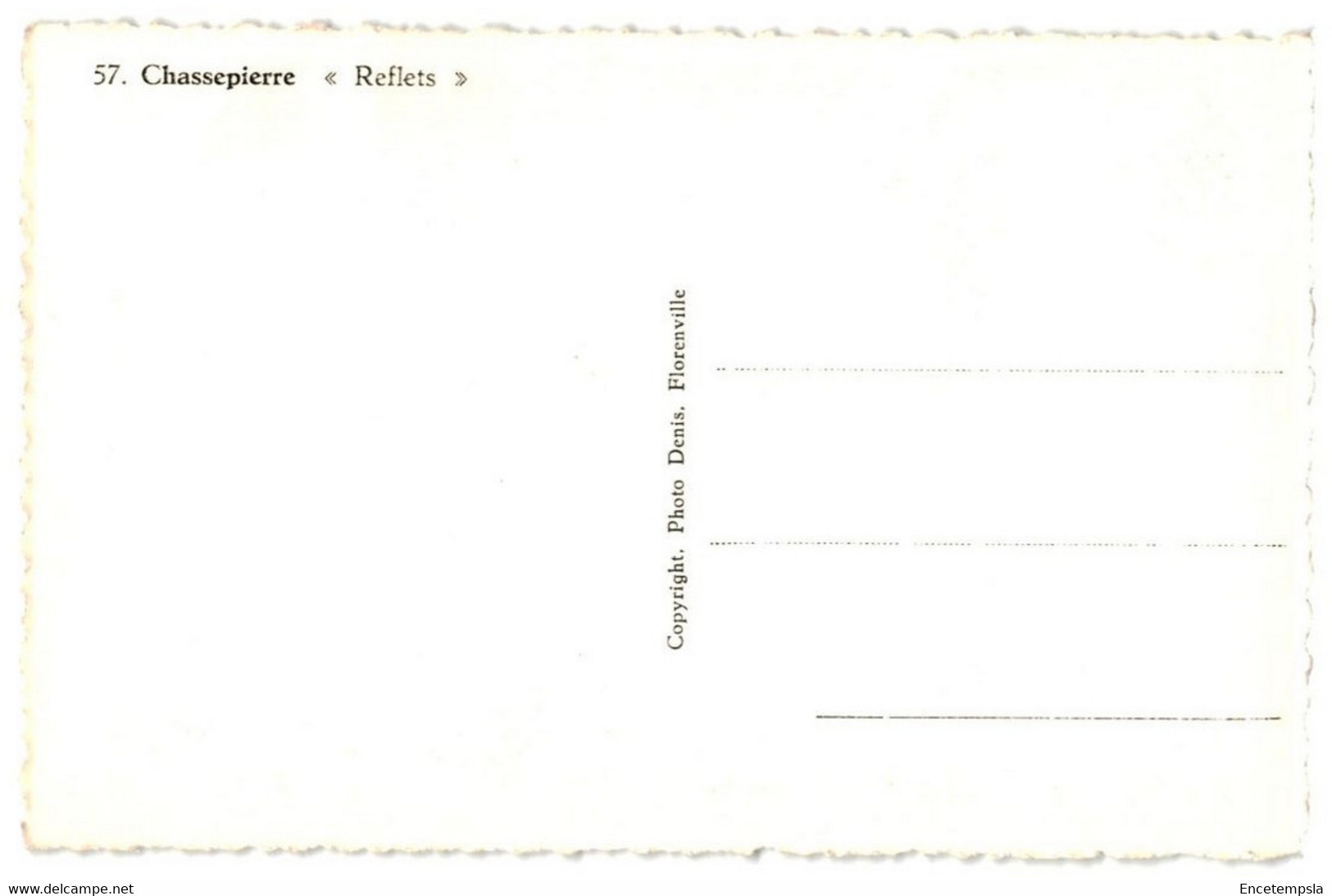 CPA - Carte Postale - Belgique-Chassepierre- Reflets  VM33580 - Chassepierre