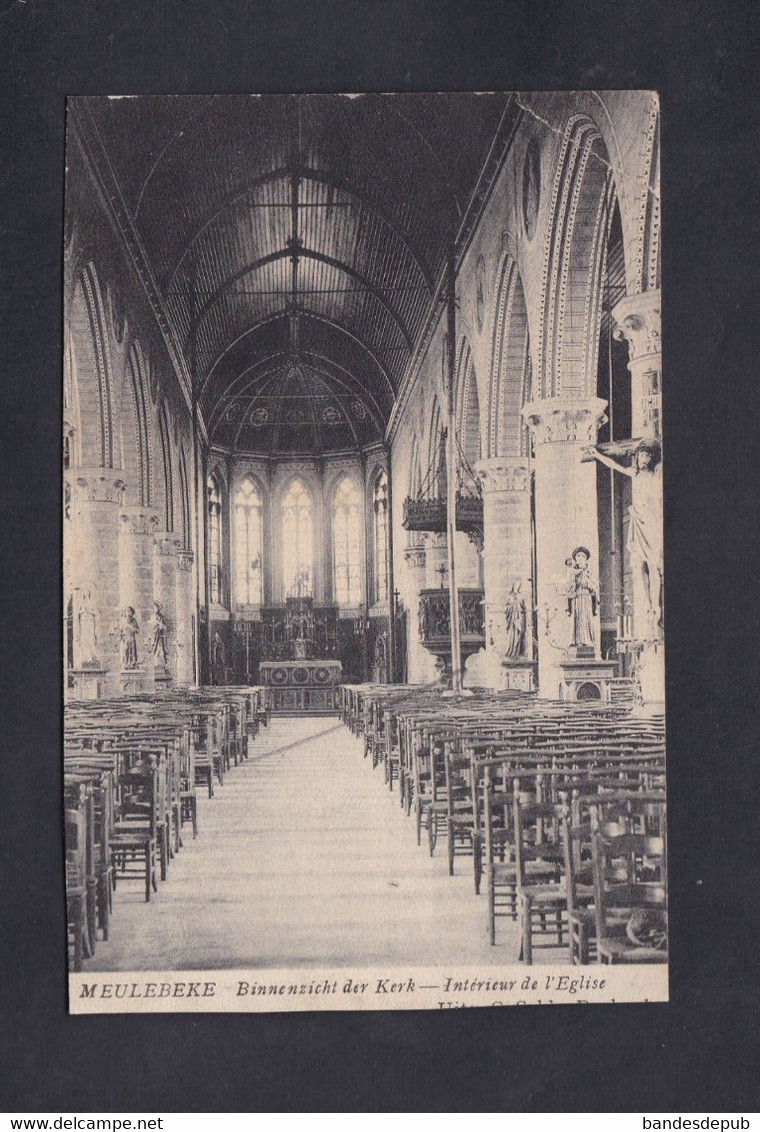 Meulebeke Interieur De L' Eglise Binnenzicht Der Kerk ( 47312) - Meulebeke