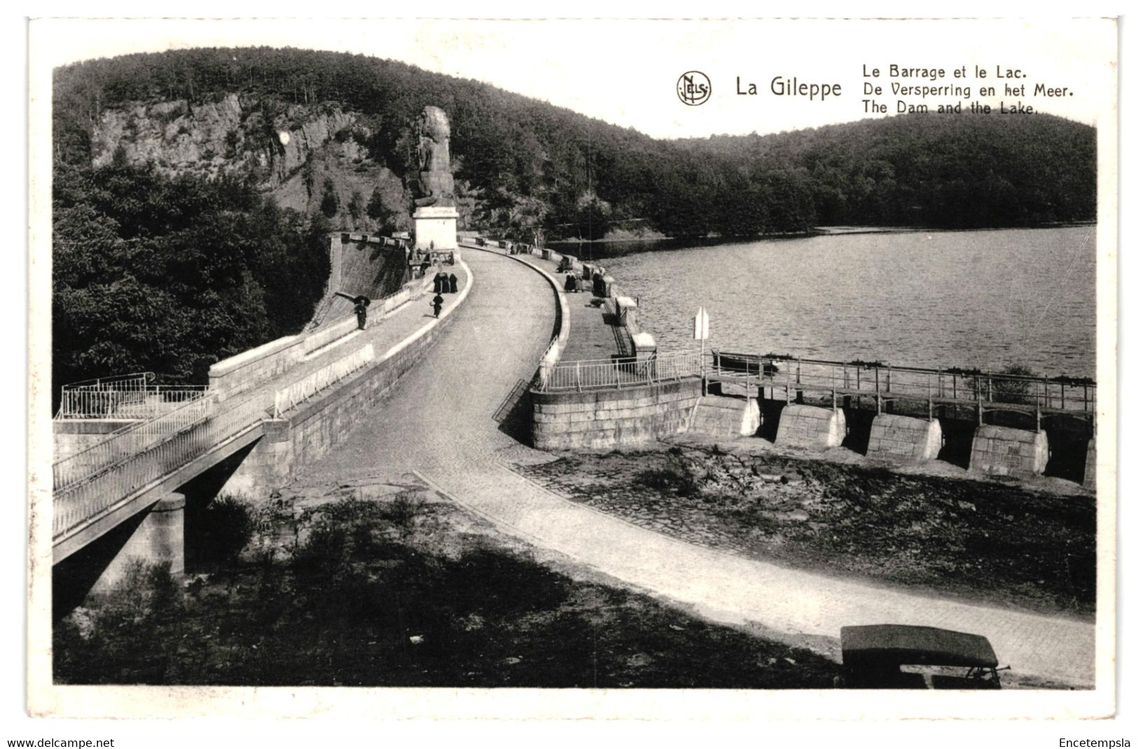 CPA  - Carte Postale - Belgique-La Gileppe Le Barrage Et Le Lac  VM33582 - Baelen