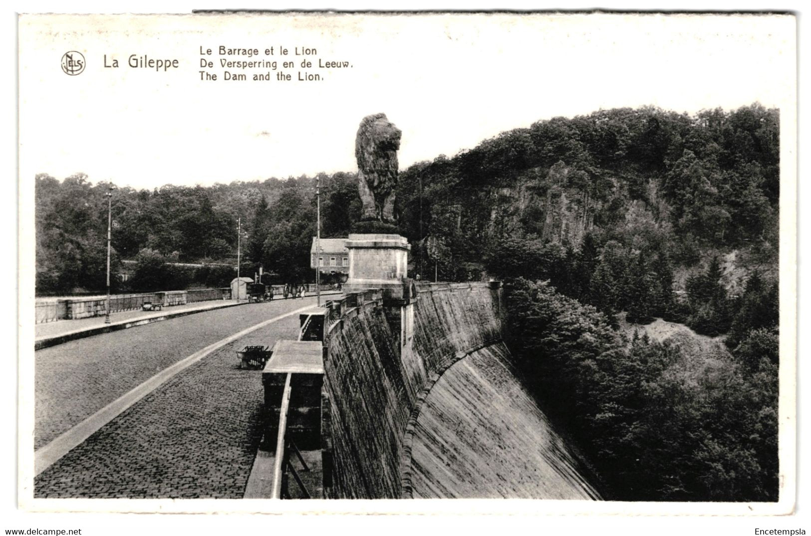 CPA  - Carte Postale - Belgique-La Gileppe Le Barrage Et Le Lion  VM33583 - Baelen