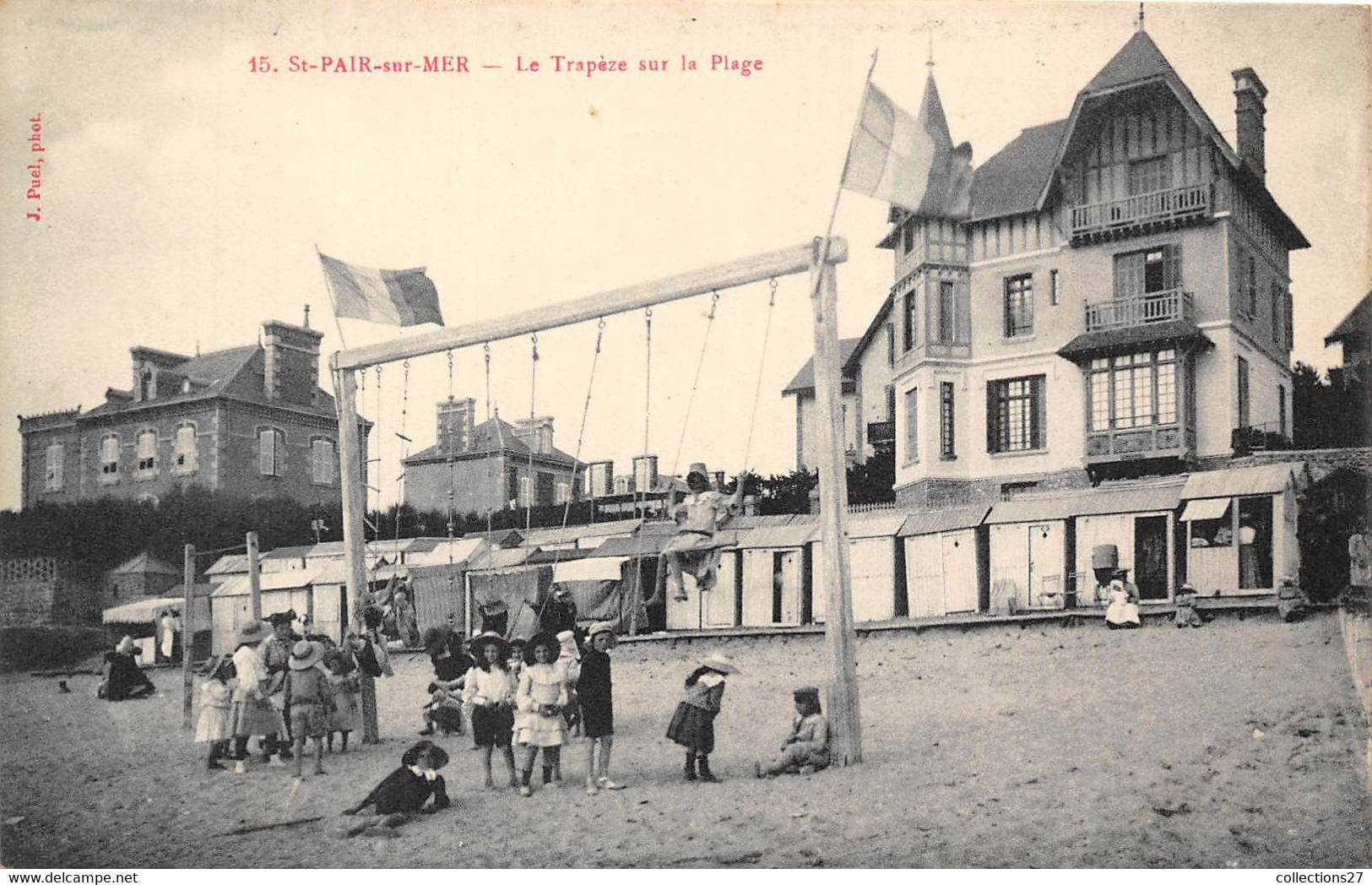 50-SAINT-PAIR-SUR-MER- LE TRAPEZE SUR LA PLAGE - Saint Pair Sur Mer