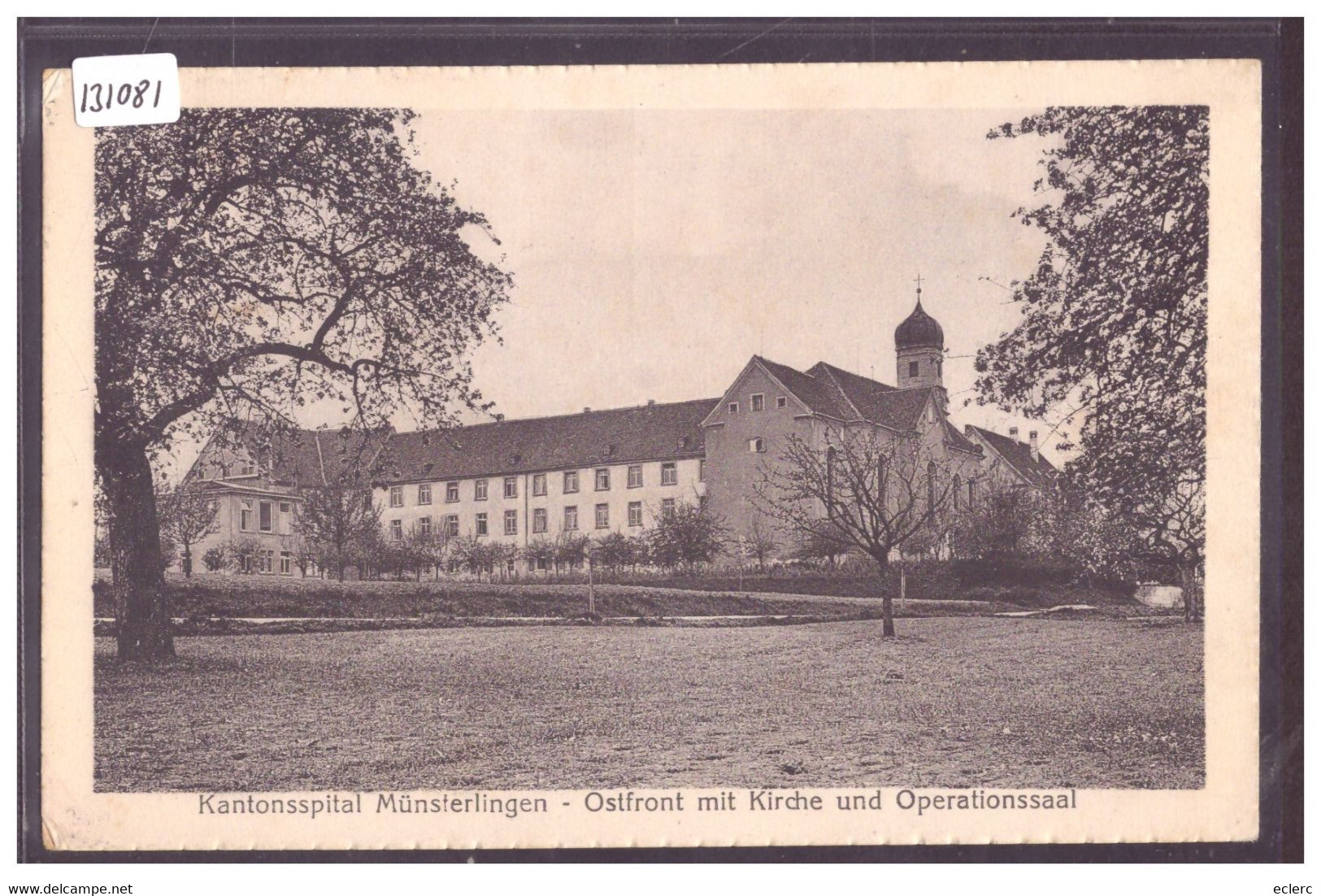 MÜNSTERLINGEN - KANTONSSPITAL - TB - Münsterlingen