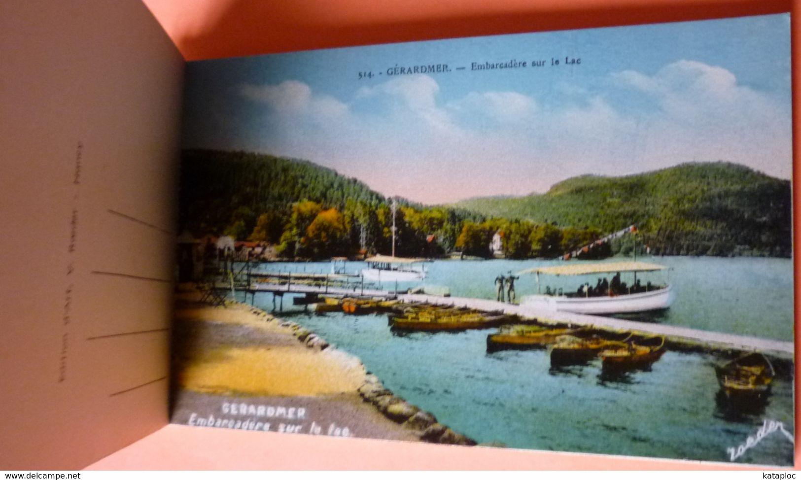 CARNET DE 10 CARTES EN COULEURS GERARDMER - 88 - PLUSIEURS SCANS - 6 - Gerardmer