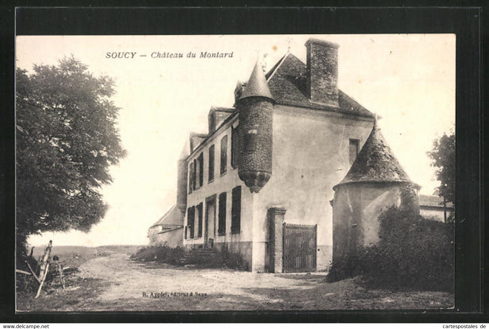 CPA Soucy, Château Du Montard - Soucy
