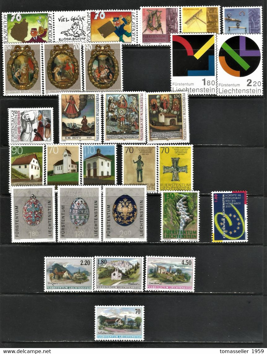 Liechtenstei-13!!!  FULL YEARS (1995-2007) Sets.Almost 120 issues issues.MNH.