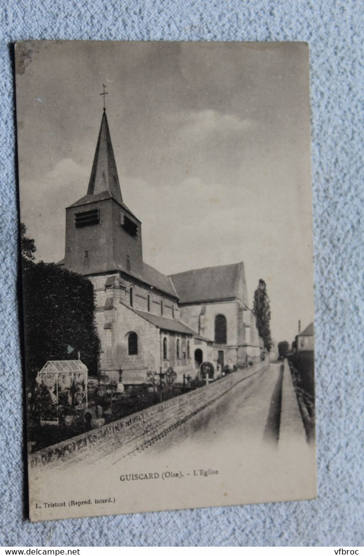 Guiscard, L'église, Oise 60 - Guiscard