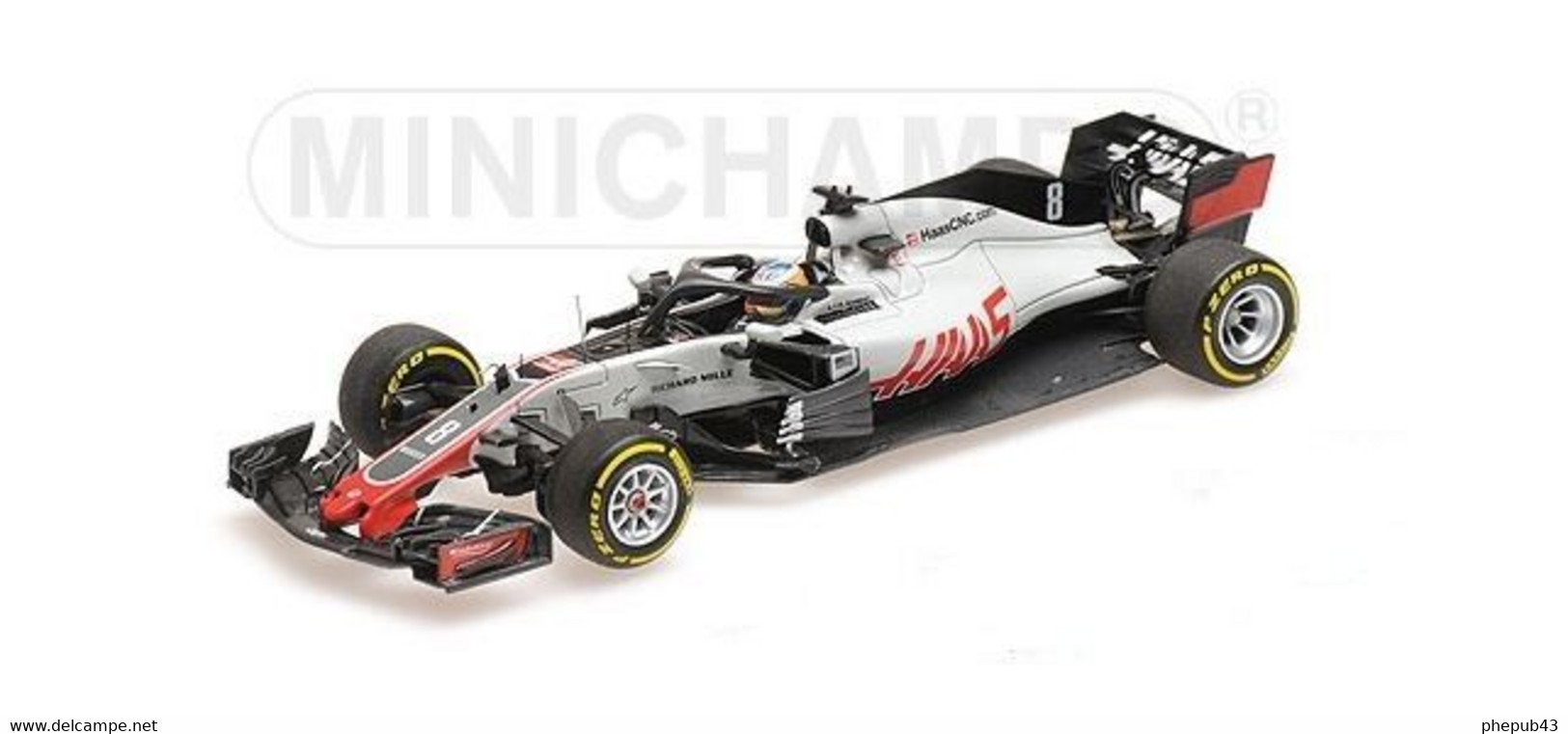 Haas Ferrari VF-18 – Romain Grosjean - FI 2018 #8 - Minichamps - Minichamps