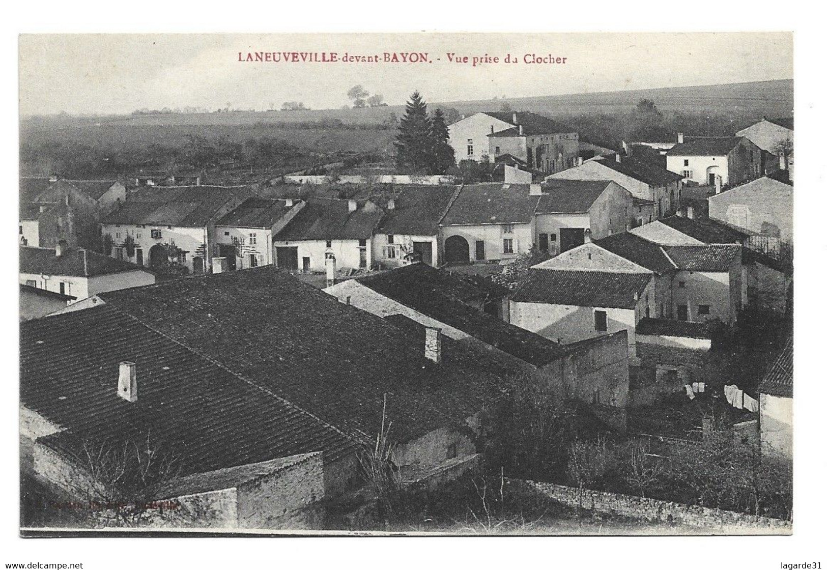 54.LANEUVEVILLE Devant BAYON - Vue Prise Du Clocher - Autres & Non Classés