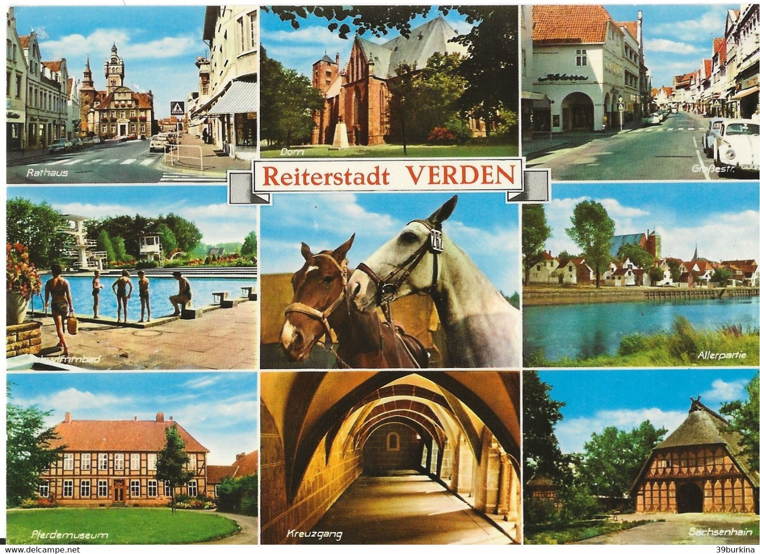 2 Postkarten  Von VERDEN  Jahre 80 - Verden