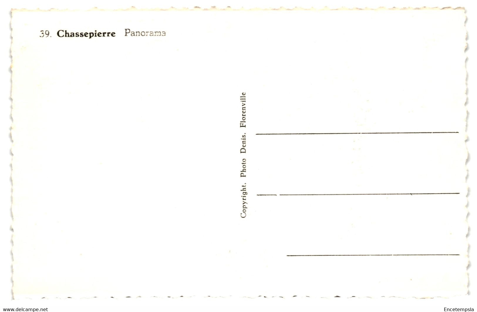 CPSM-Carte Postale - Belgique-Chassepierre- Panorama -VM33616 - Chassepierre