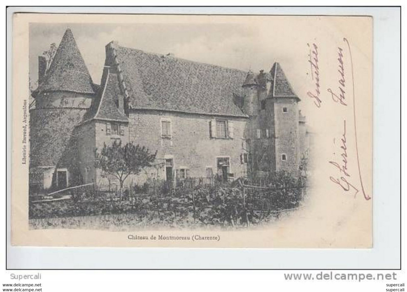 REF19.043  CHARENTE CHÂTEAU DE MONTMOREAU - Castillos