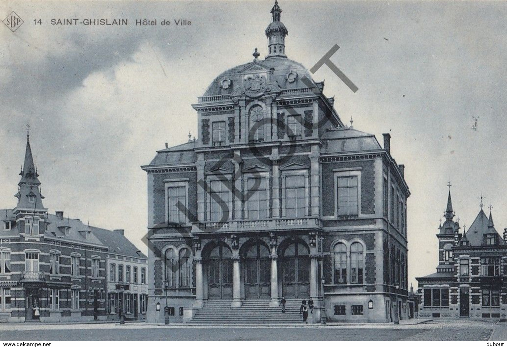 SAINT-GHISLAIN - Postkaart-Carte Postale - Hôtel De Ville (C796) - Fleurus