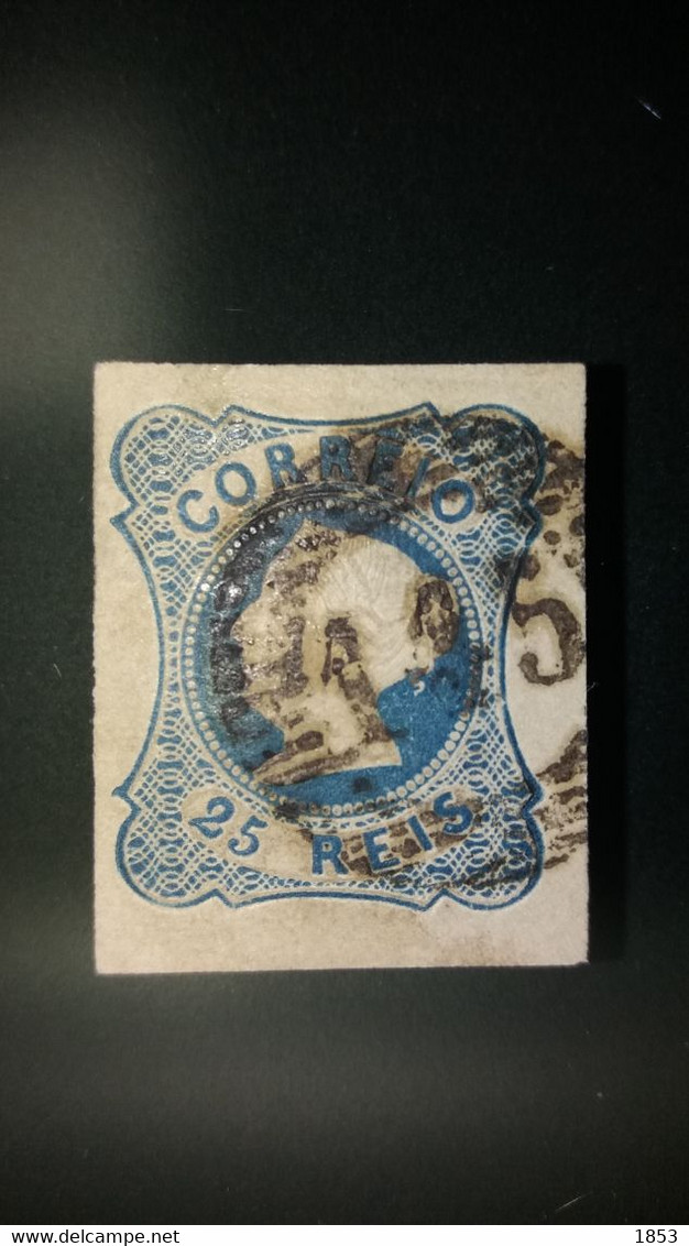 D.MARIA II - MARCOFILIA - 1ªREFORMA (145) COVILHÂ - Used Stamps