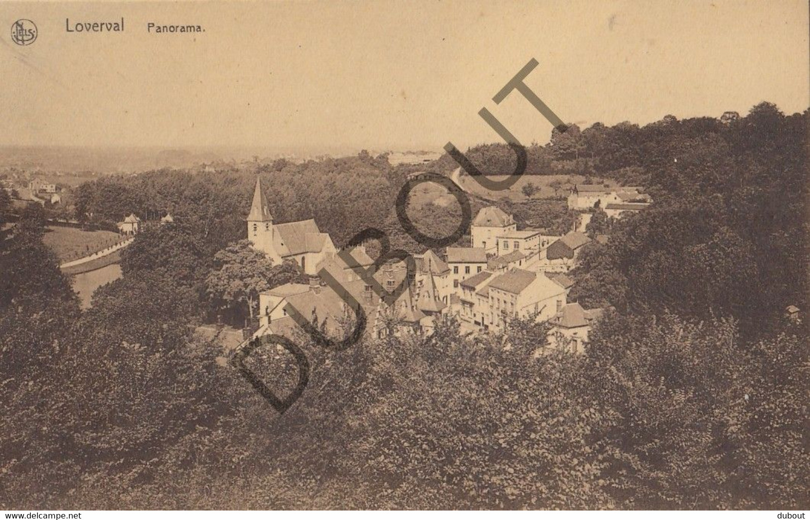 LOVERVAL/GERPINNES  - Postkaart-Carte Postale - Panorama (C821) - Gerpinnes