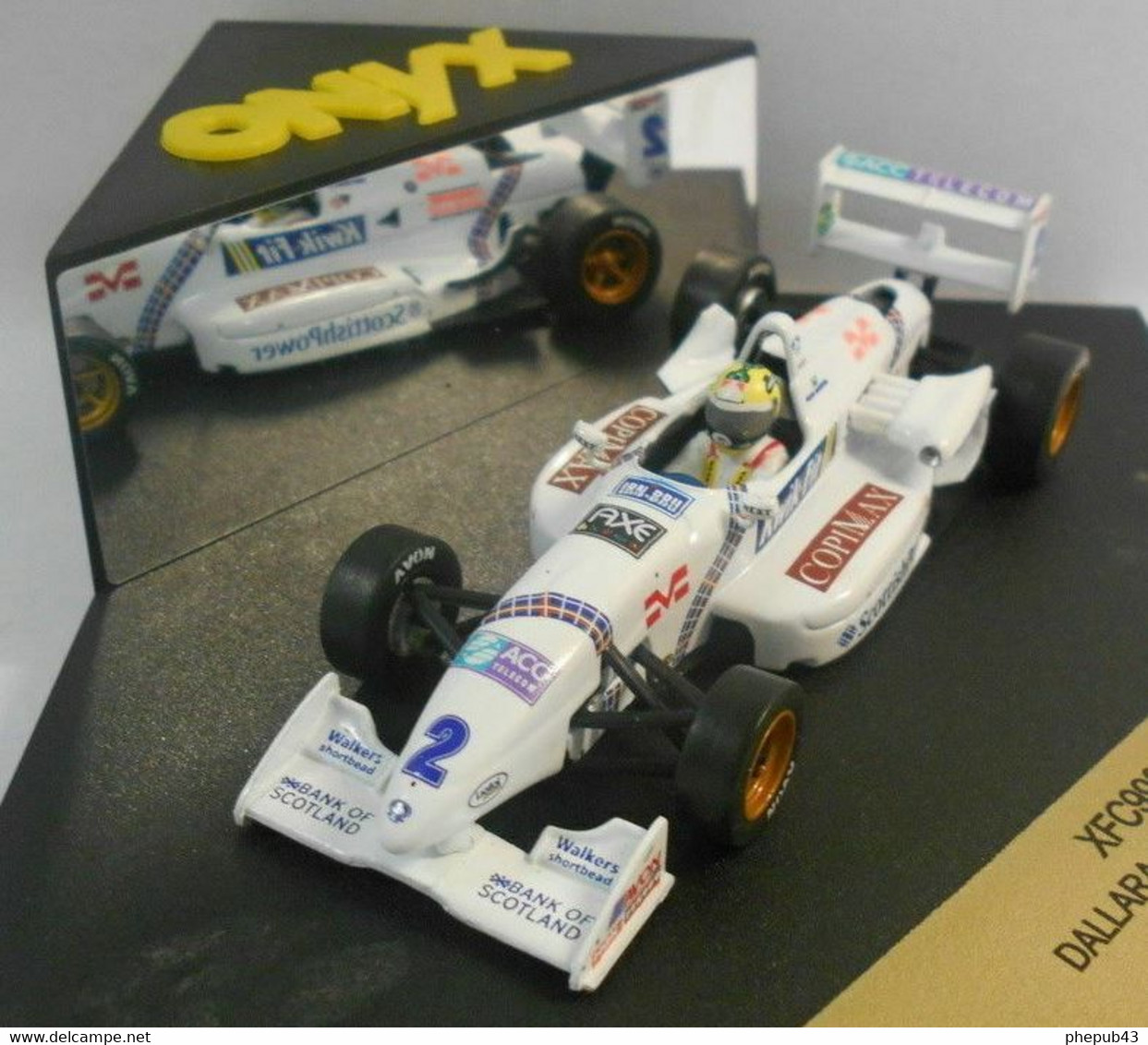 Dallara F398 Mugen-Honda - M. Haberfeld - Champion F3 G-B 1998 #2 - Onyx - Onyx