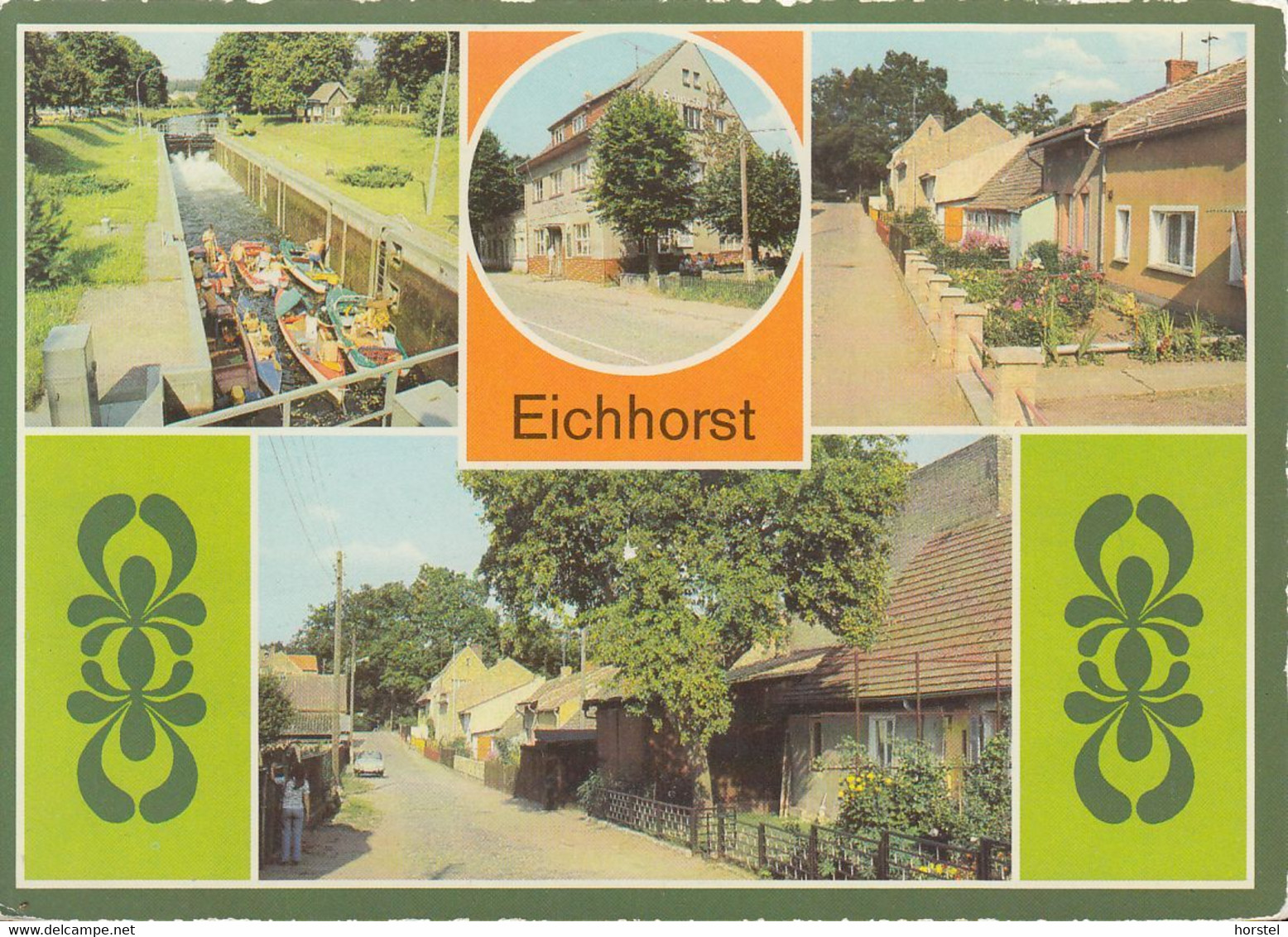 D-16244 Schorfheide - Eichhorst - Alte Ansichten - Gasthaus "Zur Schorfheide" - Schleuse - Dorfstraße - - Eberswalde