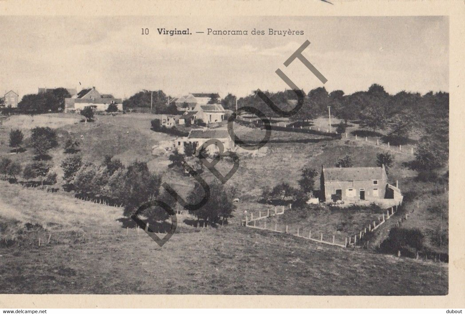 VIRGINAL  - Postkaart-Carte Postale - Panorama Des Bruyères (C769) - Ittre