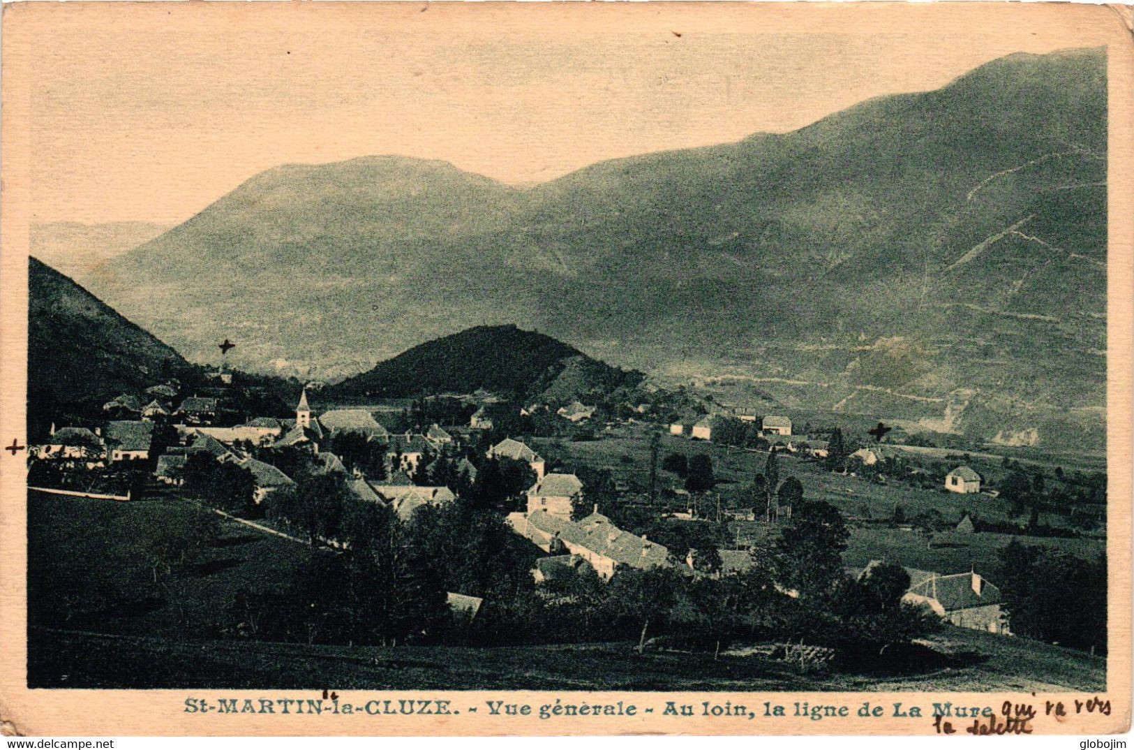 St-martin-la-cluze - Paquier - Vue Générale - Ligne De La Mure - Histoire Au Verso - Otros & Sin Clasificación