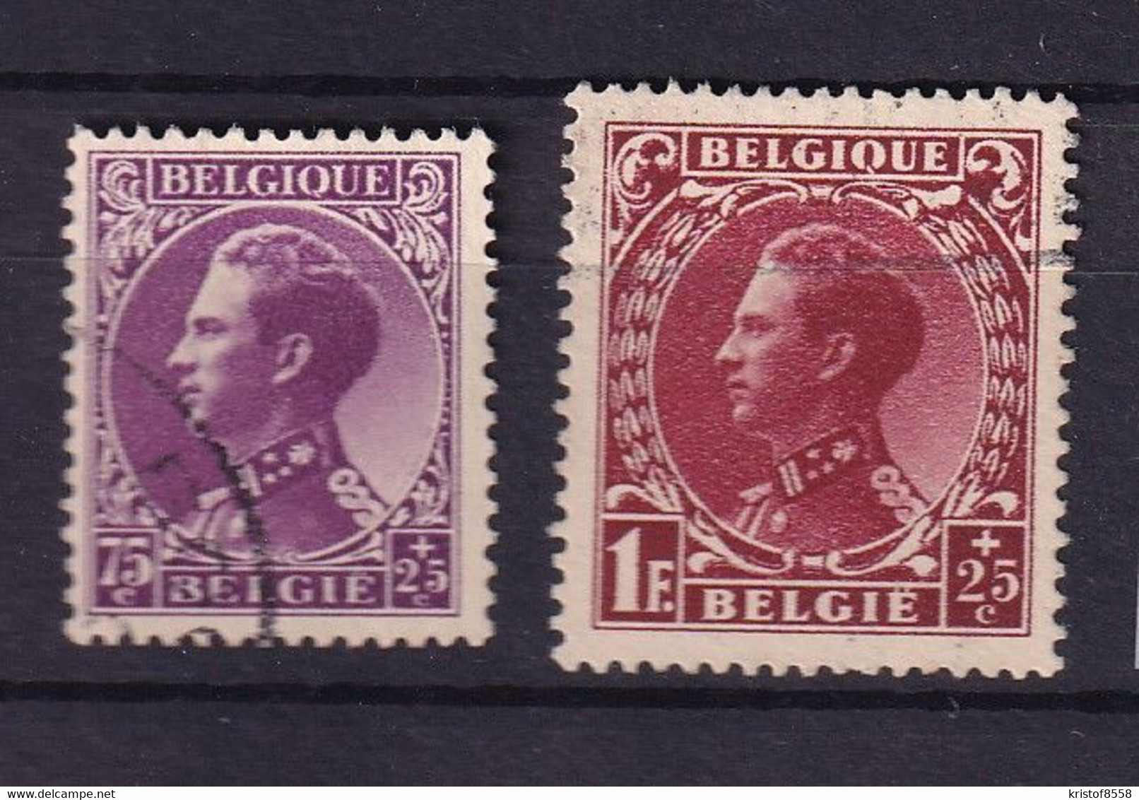 [2001] Zegels 391 + 393 Gestempeld - 1934-1935 Leopold III