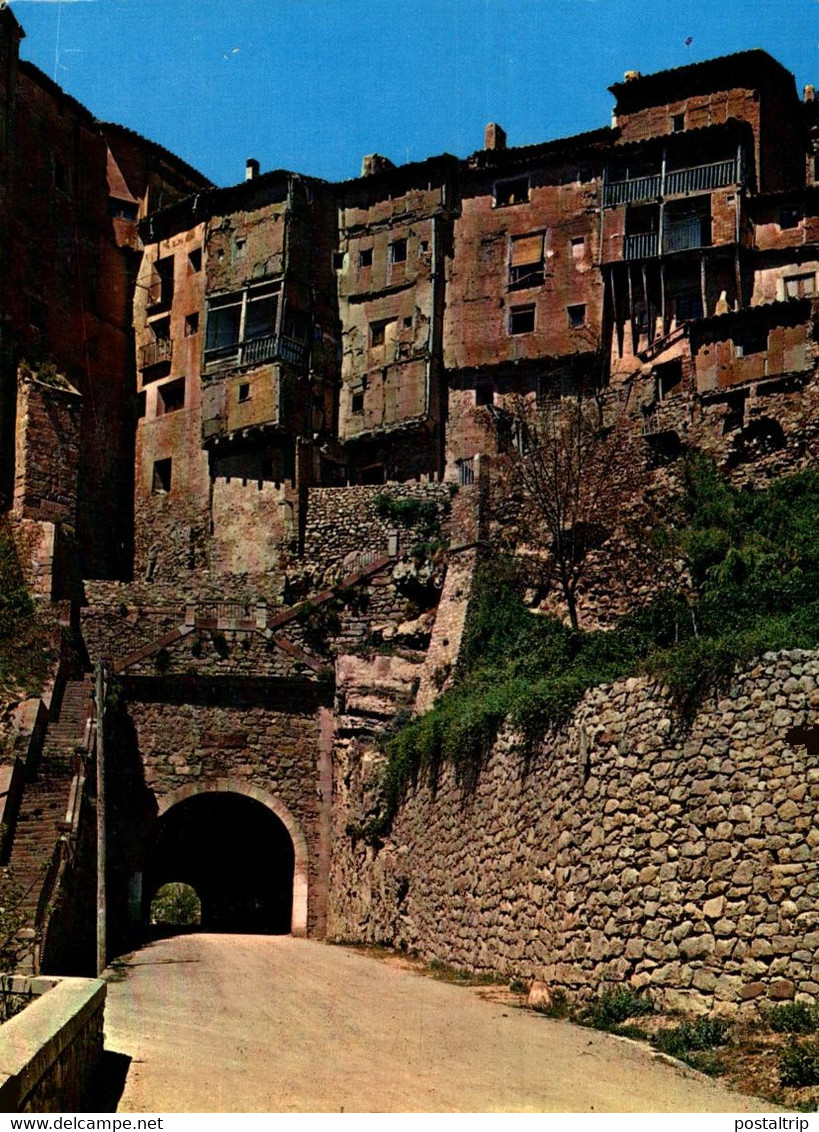 ALBARRACIN TERUEL MONUMENTO NACIONAL VISTA DEL TUNEL    TERUEL   ARAGON ESPAÑA ESPAGNE - Teruel