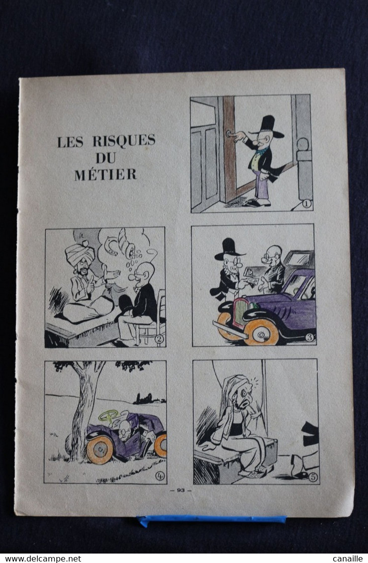 D-H-4 / Pour Connaître Les Nouvelles Oeuvres Du Professeur Nimbus " Imprimées Par Georges Lang-1937 Paris -Recto-Verso - Planches Et Dessins - Originaux