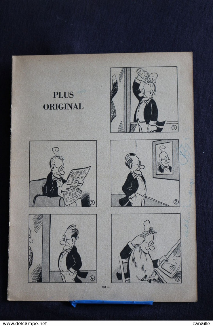 D-H-5 / Pour Connaître Les Nouvelles Oeuvres Du Professeur Nimbus " Imprimées Par Georges Lang-1937 Paris -Recto-Verso - Original Drawings