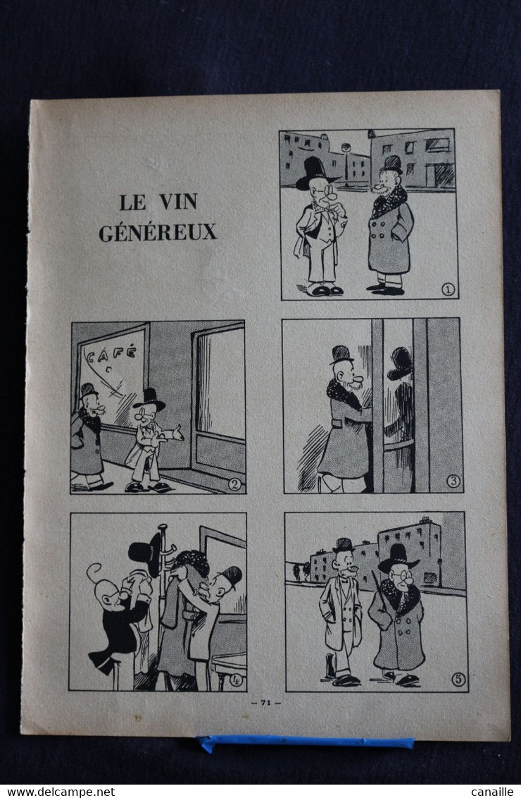 D-H-7 / Pour Connaître Les Nouvelles Oeuvres Du Professeur Nimbus " Imprimées Par Georges Lang-1937 Paris -Recto-Verso - Original Drawings