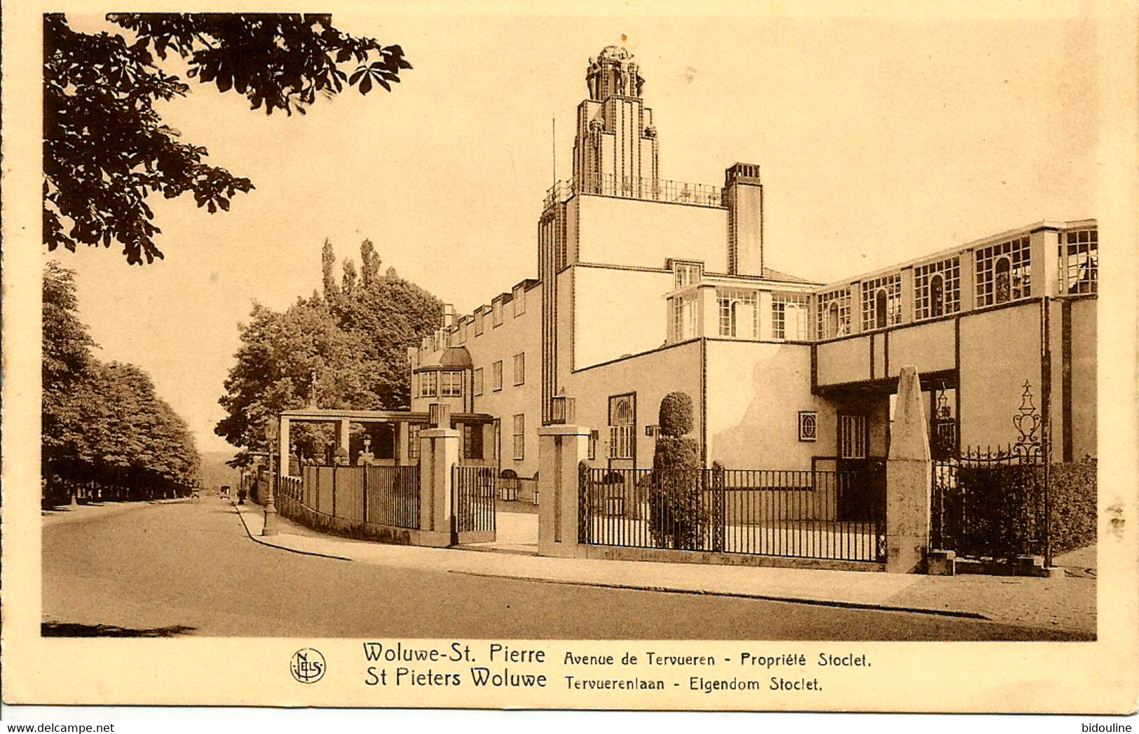 CPA-BRUXELLES _ WOLUWE ST.PIERRE"  Avenue De Tervueren-Propriété Stoclet " - St-Pieters-Woluwe - Woluwe-St-Pierre