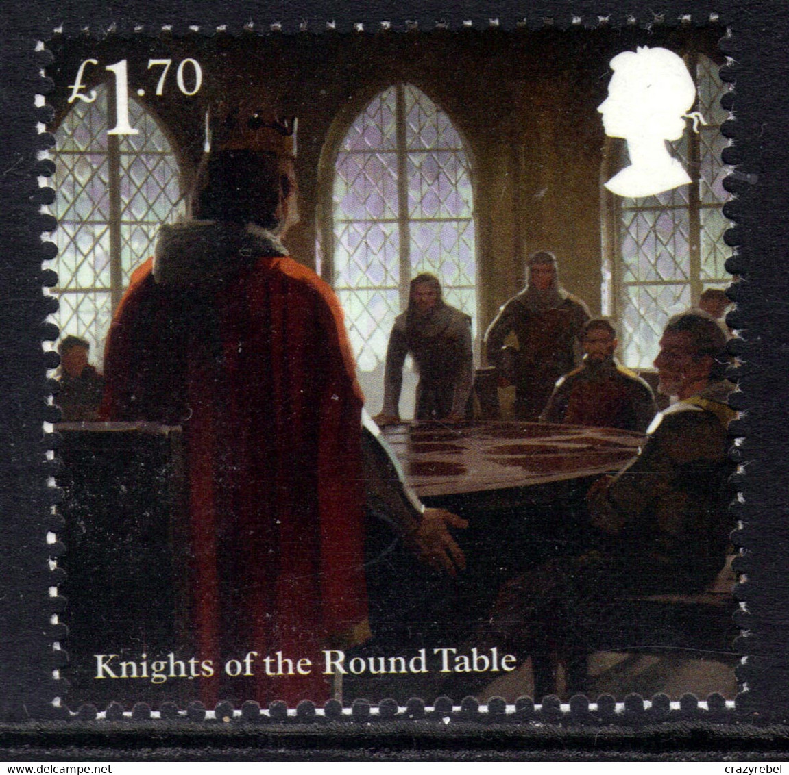 GB 2021 QE2 £1.70 Legend King Arthur Round Table Umm ( M466 ) - Ungebraucht