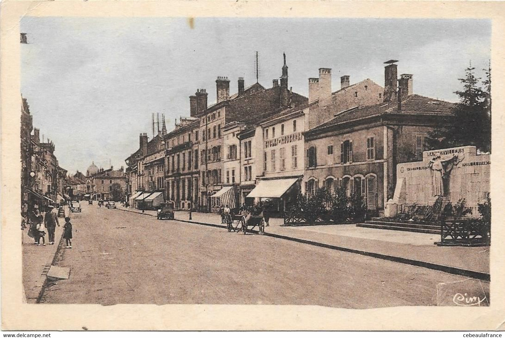 Rambervilliers  Rue Carnot - Provencheres Sur Fave