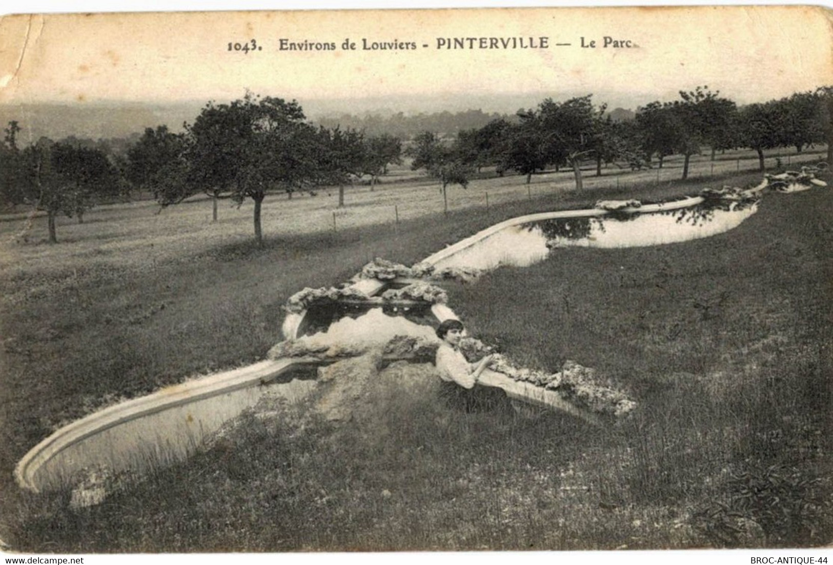 CPA N°262 - ENVIRONS DE LOUVIERS - PINTERVILLE - LE PARC - Louviers