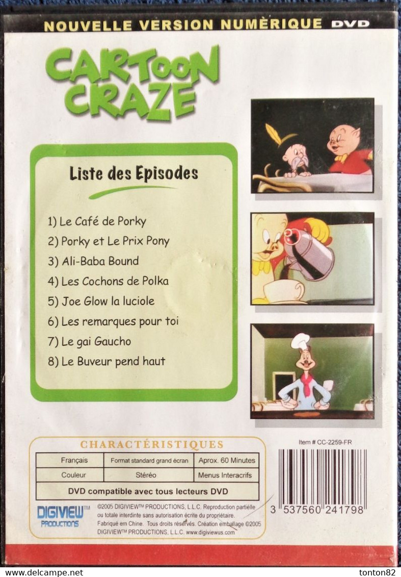 Cartoon Craze - Porky Pig : Le Café De Porky - 8 Dessins Animés . - Cartoons
